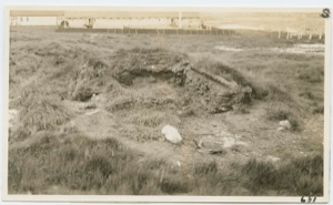 Image: Eskimo sod house remains